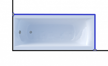 Карниз для ванны Astra-Form  Нью-Форм  160x70